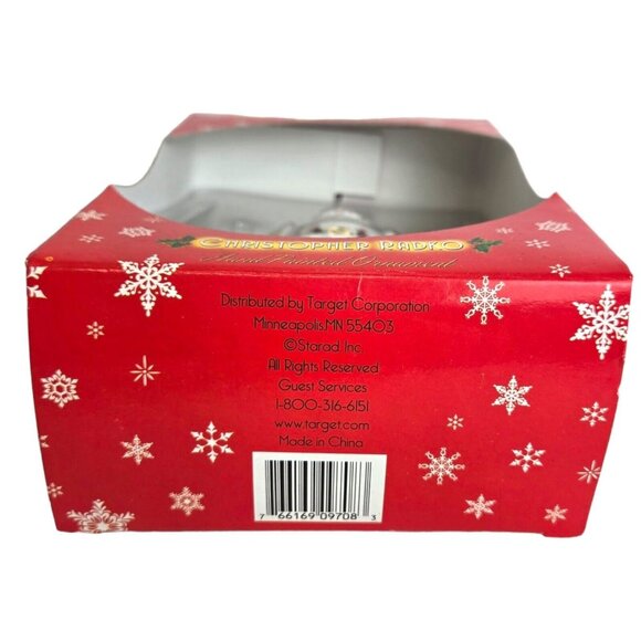 Christopher Radko Retired Target Exclusive Double Santa Christmas Ornaments New - Picture 5 of 6